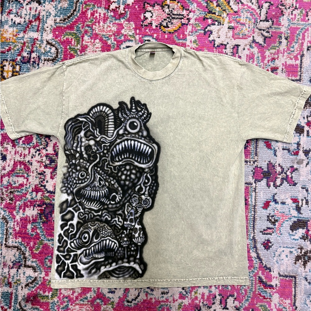 Hand Airbrushed Wearable Piece of Art